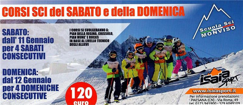 CORSO DEL SABATO E DELLA DOMENICA